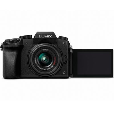 Panasonic Lumix DMC-G7K Camera with 14-42mm Lens Black