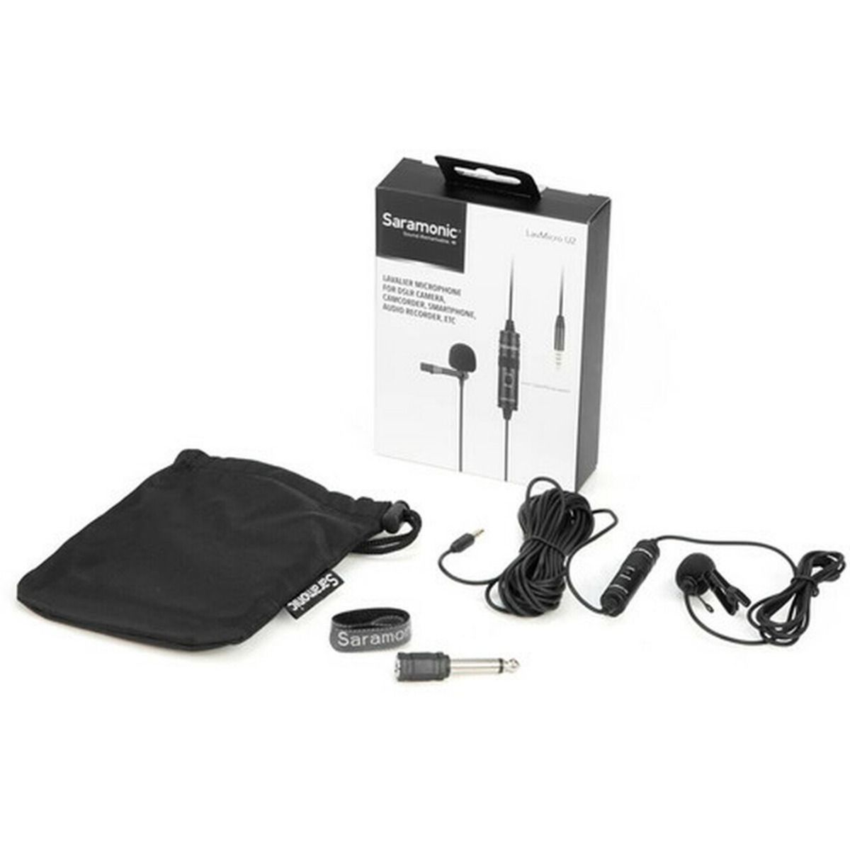 Saramonic LavMicro U2 Ultracompact Clip-On Lavalier Microphone