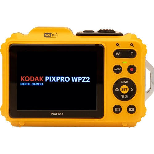 CLEARANCE Kodak PIXPRO WPZ2 16MP 4x Zoom Tough Compact Camera - Yellow