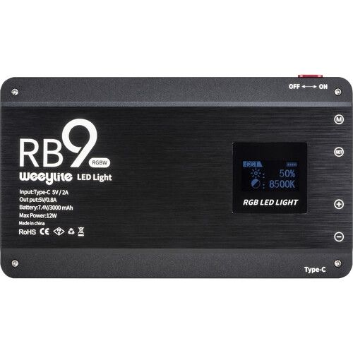 Weeylite RB9 LED Professional Photography Fill Light