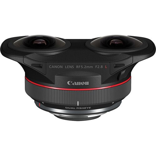 Canon RF 5.2mm f2.8L Dual Fisheye 3D VR Lens