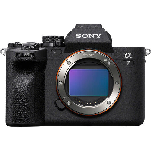 Sony A7 IV Digital Camera Body - Product Photo 1 - Front view of the camera body with the internal components visible