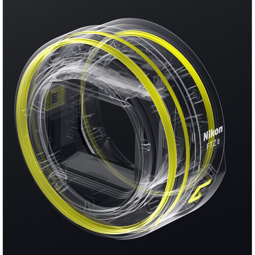 Nikon FTZ II Mount Adapter - Nikon F Lens to Nikon Z-Mount Camera