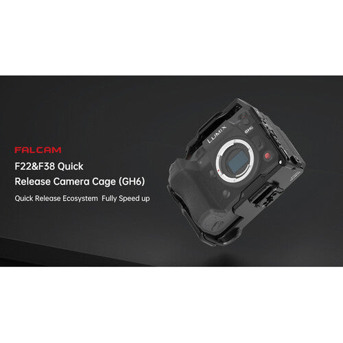 Falcam F22&F38 Quick Release Cage for Panasonic Lumix GH6 Camera