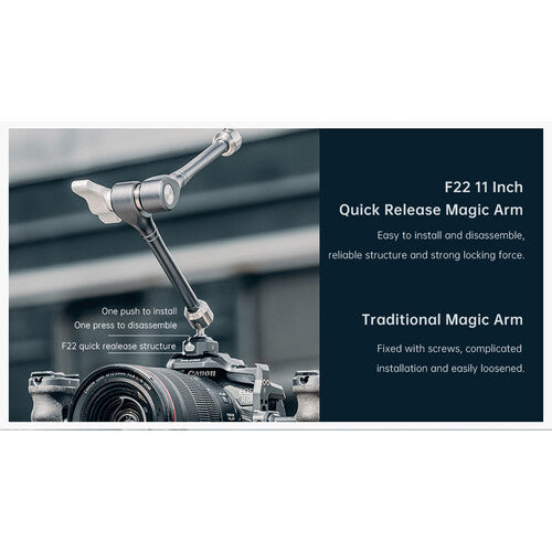 Falcam F22 Quick Release 11 Inch Extension Magic Arm Kit 2975