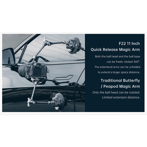 Falcam F22 Quick Release 11 Inch Extension Magic Arm Kit 2975