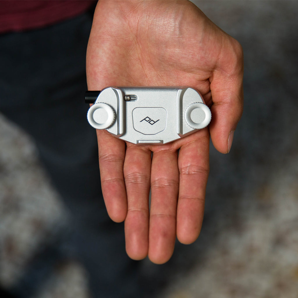 Peak Design Capture Camera Clip (v3) Silver - No Plate
