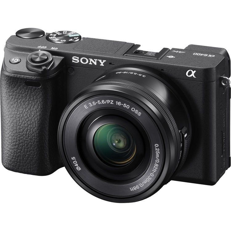 Sony A6400 Mirrorless Digital Camera with 16-50mm Lens