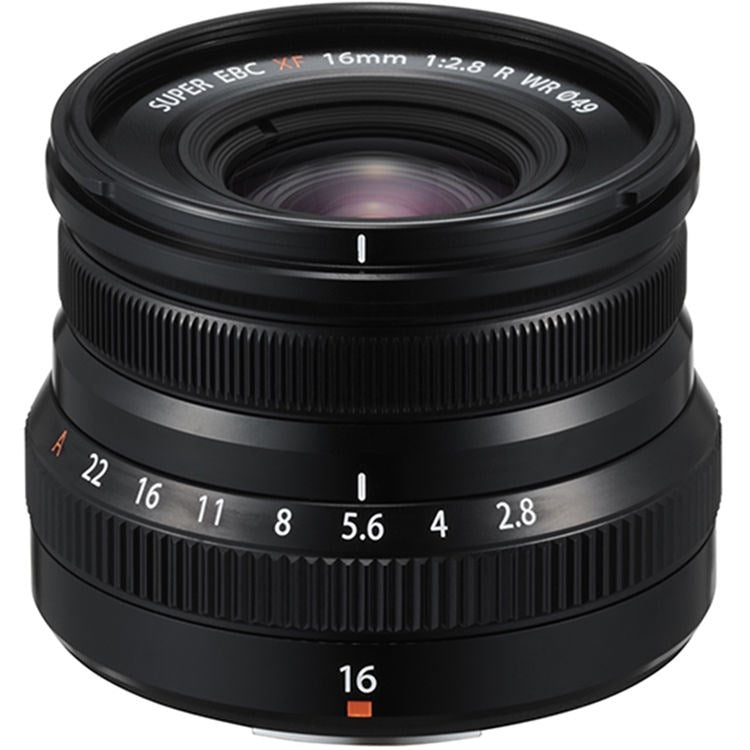 Product Image of Fujifilm XF 16mm f2.8 R WR Lens - Black