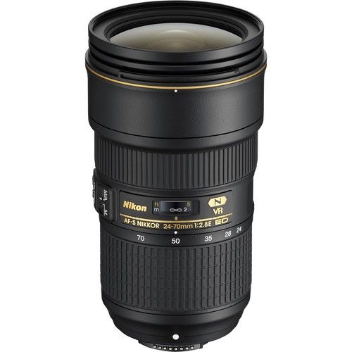 Refurbished Nikon AF-S 24-70mm F2.8E ED VR lens
