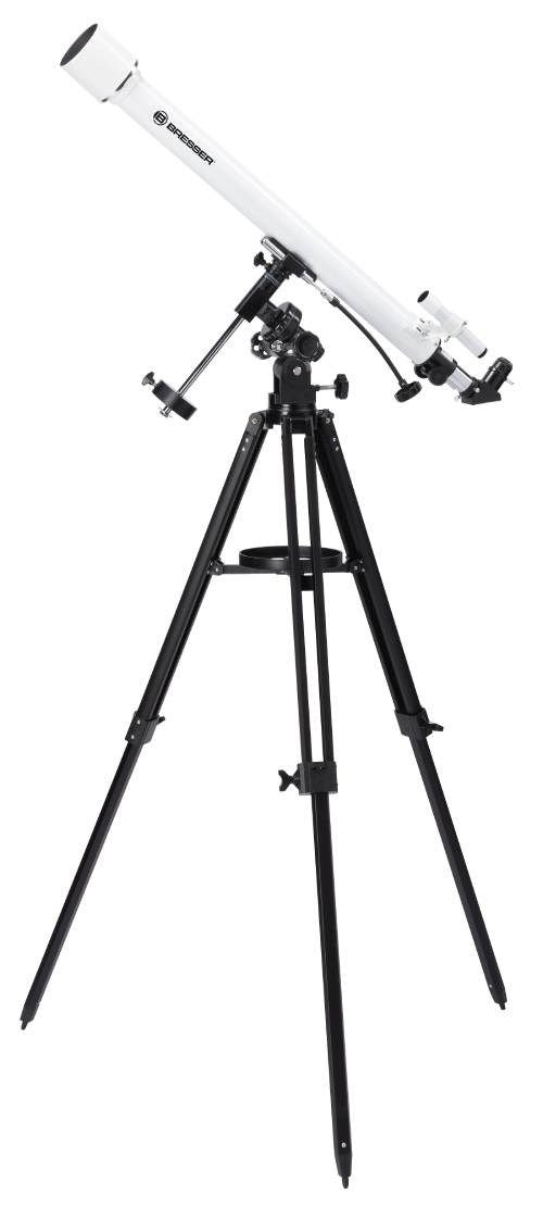 Product Image of BRESSER Classic 60/900 EQ Refractor Telescope Complete set - phone camera mount