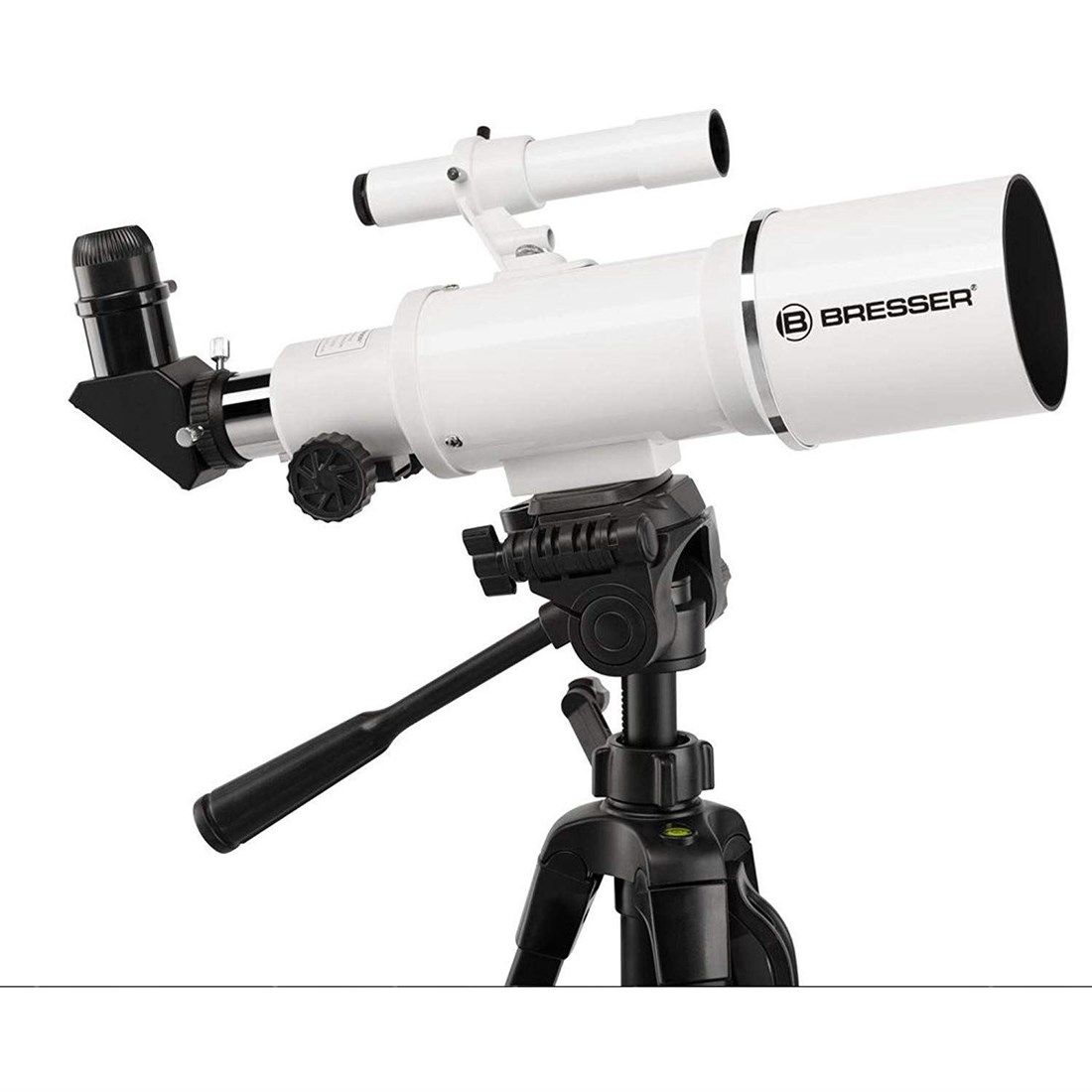Bresser Classic 70/350 Refractor Telescope with Aluminium Mount and Smartphone Holder