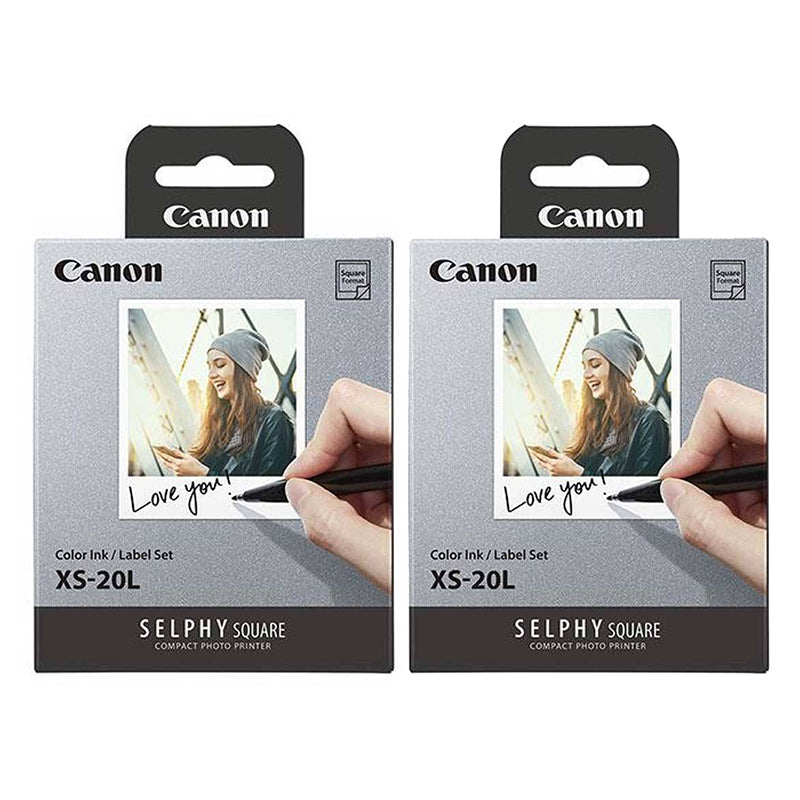 Canon XS-20L 72x85mm Photo Paper & Ink Set for Selphy Printers