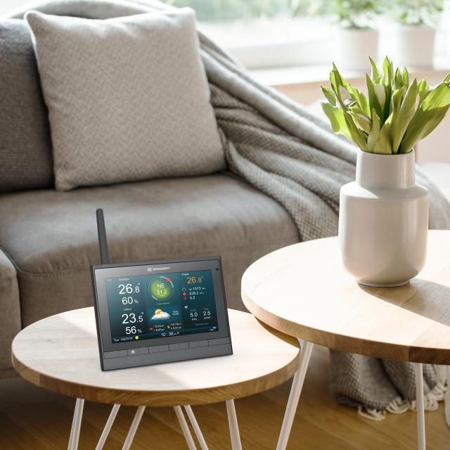 BRESSER MeteoChamp 7-in-1 HD Wi-Fi weather centre