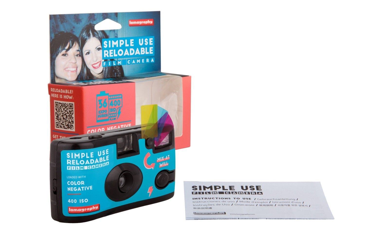 Lomography Lomo Simple 400/36 Colour Reusable Camera