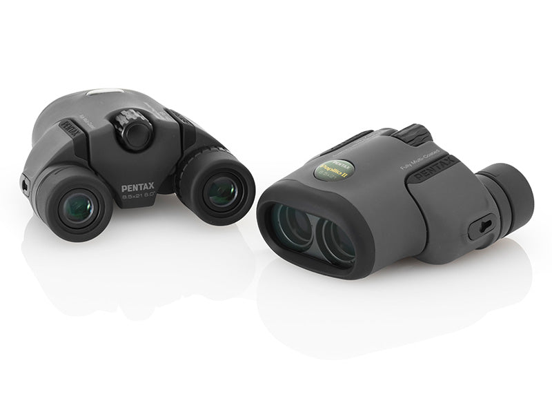Pentax Papilio II 8.5x21 Compact Bak4 Prism Binoculars