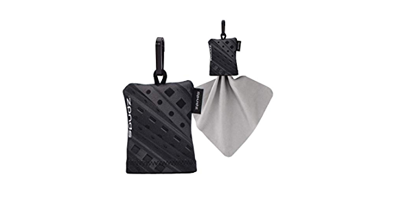 Product Image of Spudz 6x6 Micro Fibre Lens Cloth In Pouch -8mm Film On Black