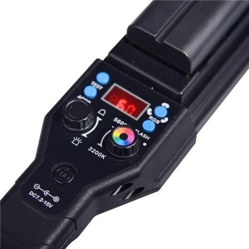 NanGuang RGB LED Light Stick with Carry Case and Strap (RGB88)