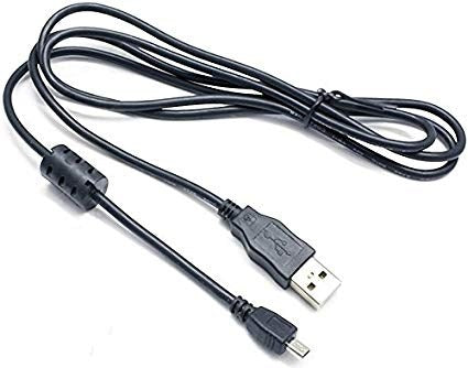 Product Image of Panasonic Replacement USB Cable Compatible with DMC-ZS30, ZS25, TS5, SZ3, XS1, FZ330