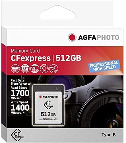 Product Image of AgfaPhoto CFexpress 512GB Professional High Speed compact flash card