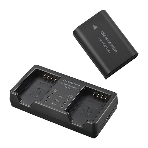 Product Image of OM System SBCX-1 Battery & Charger Kit fr OM-1