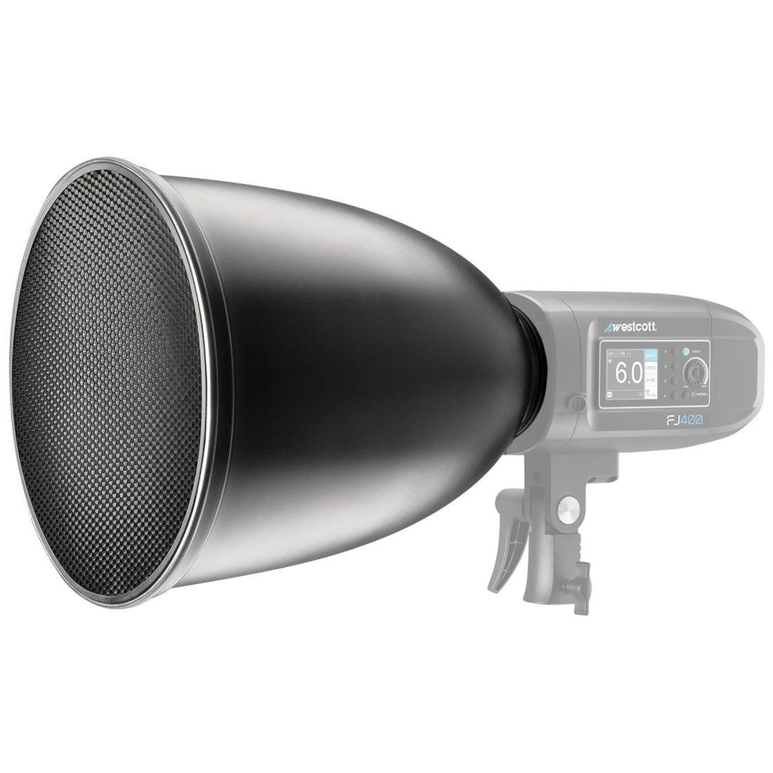 Westcott 45-Degree Deep Focus Reflector with Honeycomb Grids & Diffusion (Bowens/Godox Mount)