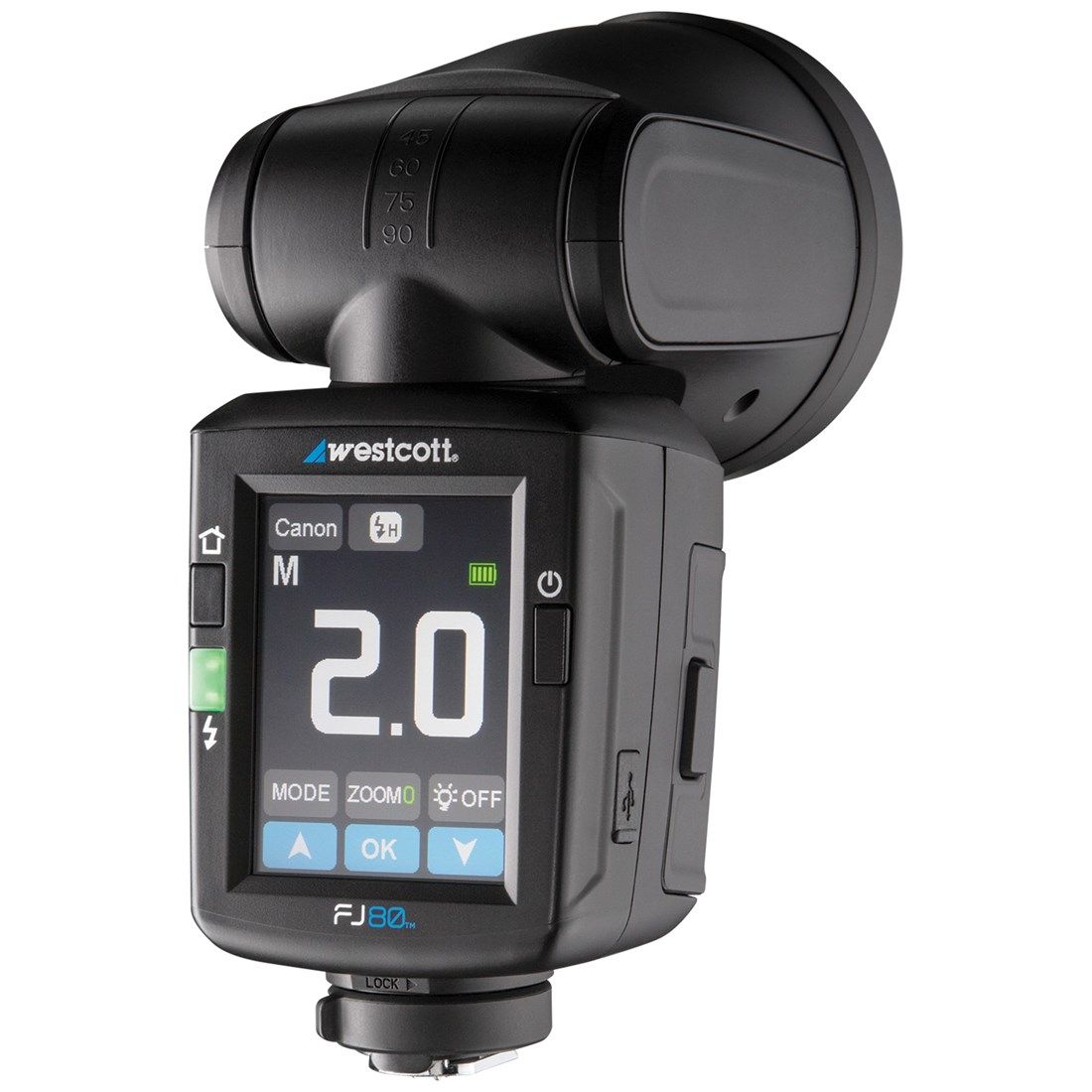 Westcott FJ80 Universal Touchscreen 80Ws Speedlight with Adapter for Sony Cameras