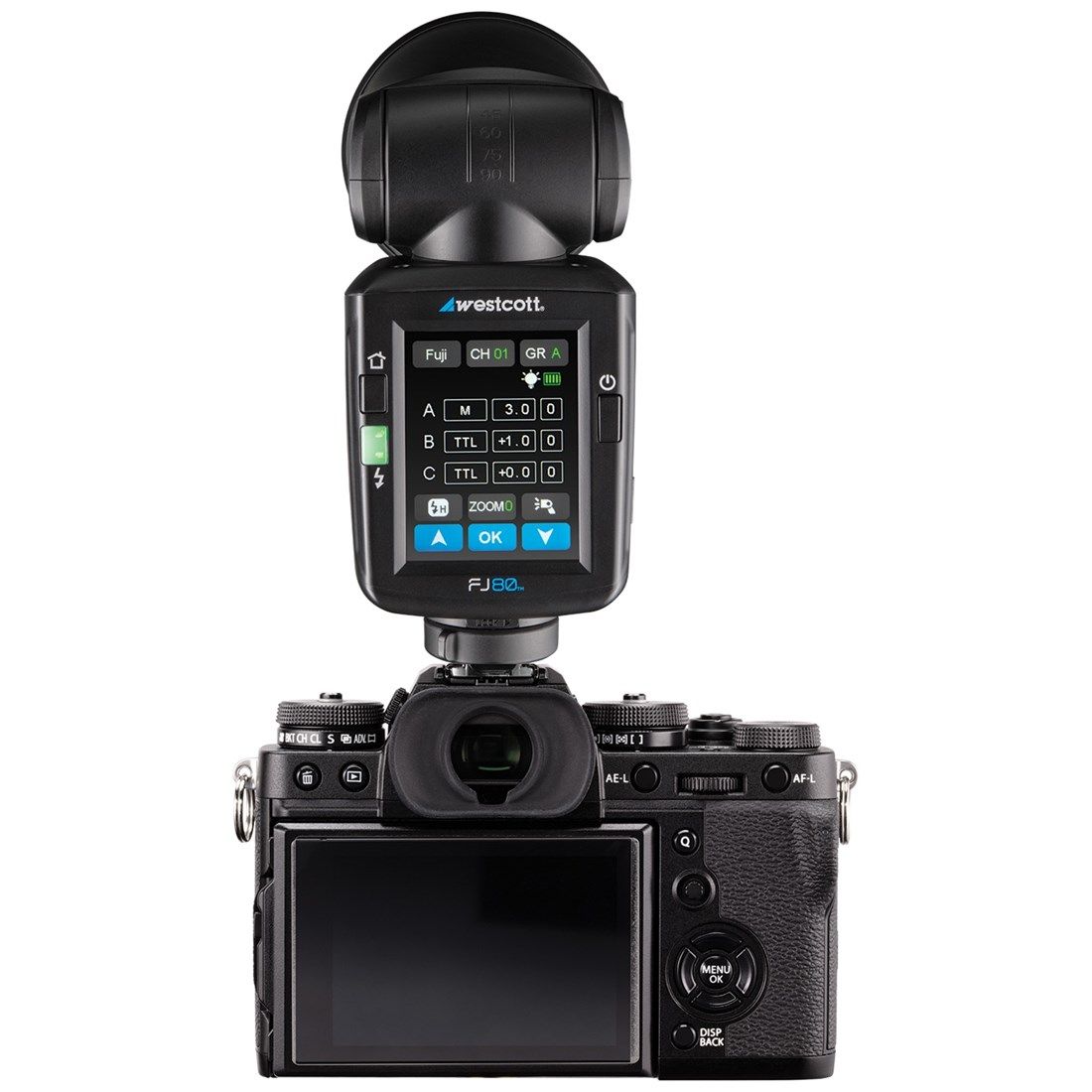 Westcott FJ80 Universal Touchscreen 80Ws Speedlight with Adapter for Sony Cameras