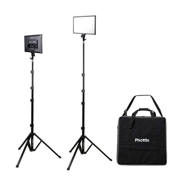 Phottix Nuada S3 II Bi-Colour Video LED Twin Kit with Remote