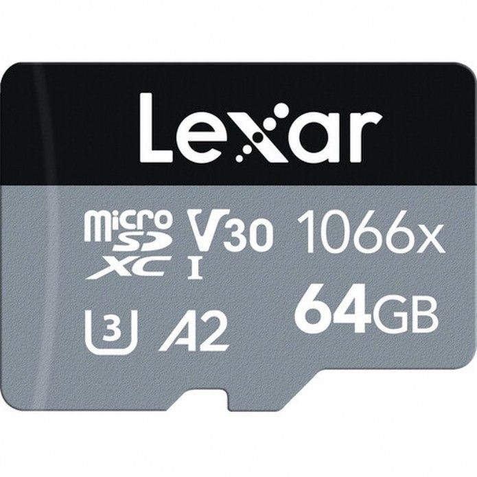Lexar 64GB microSDXC Card High-Performance 1066x UHS-I U3