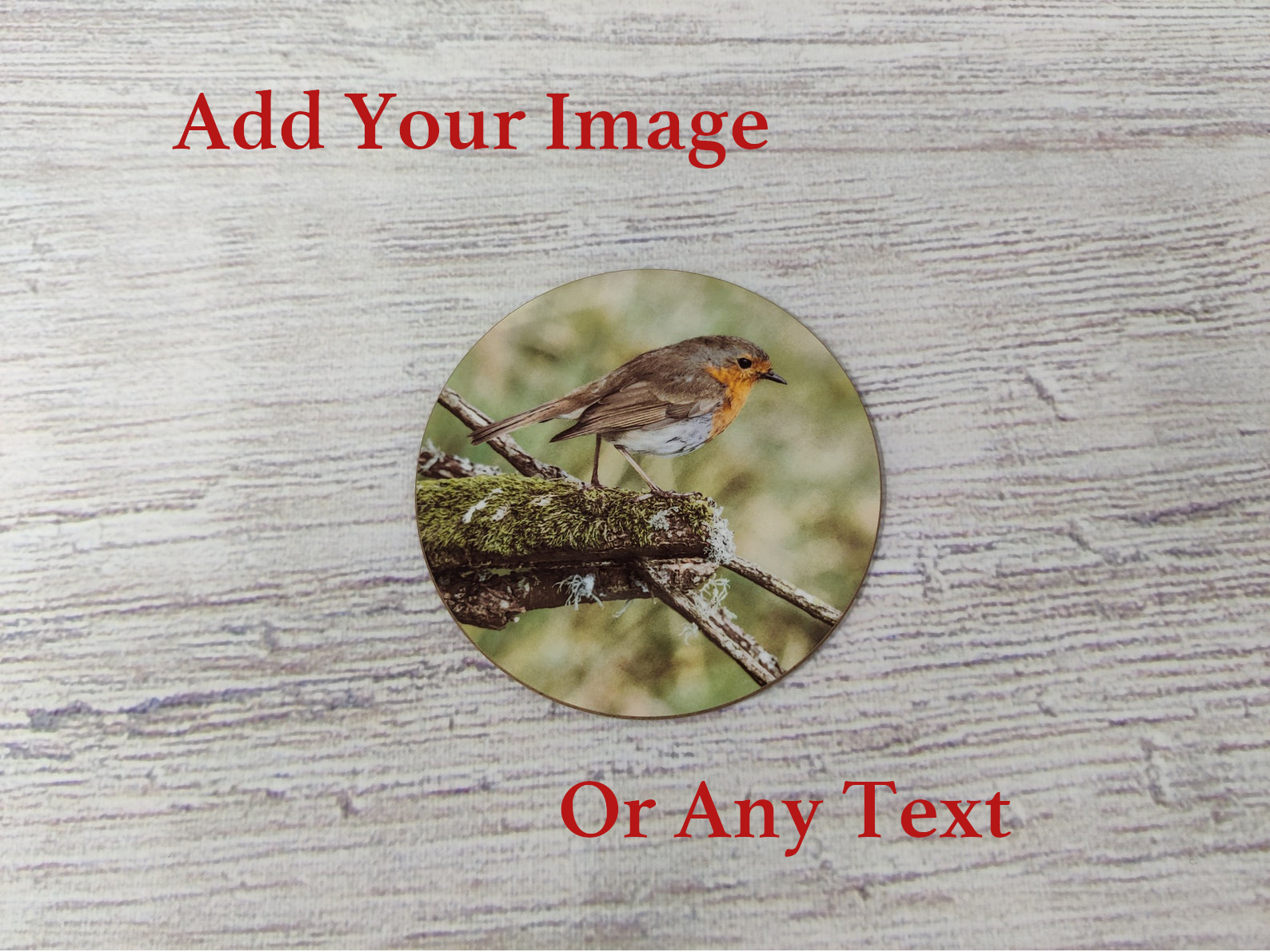 Product Image of Personalised Photo Coaster, Round 9cm
