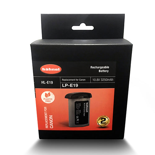 Product Image of Hahnel HL-E19 3250mAh Li-ion Camera Battery for Canon EOS-1D - LP-E19