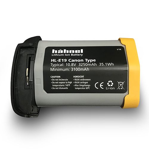 Hahnel HL-E19 3250mAh Li-ion Camera Battery for Canon EOS-1D - LP-E19