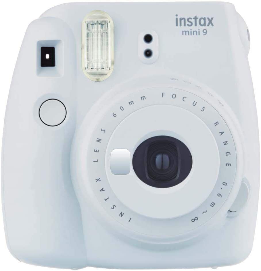 Product Image of Fujifilm Instax Mini 9 Instant Camera with Built-In Flash & Hand Strap, Smoky White