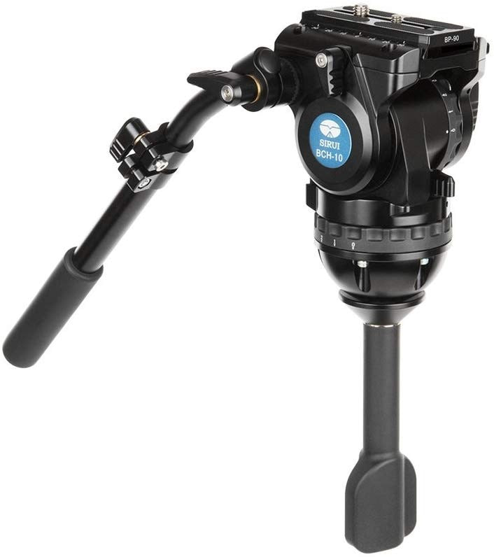 Product Image of SIRUI BCH-10 Fluid Video Tilt Head - Video Head - Aluminium Black