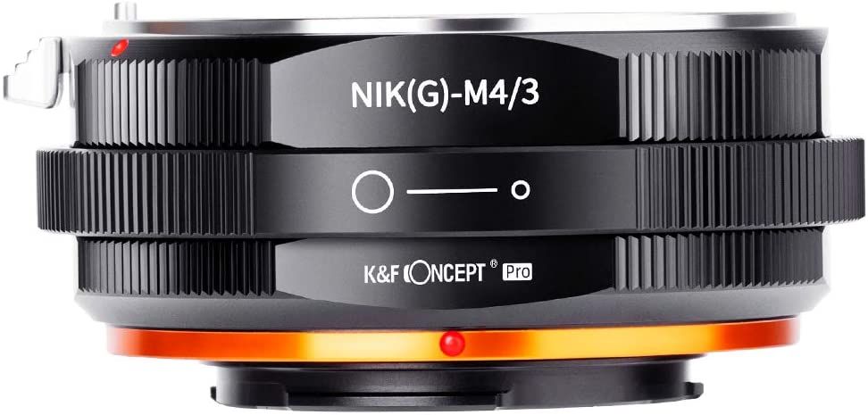 K&F Concept Nikon Nikkor AI/F G-Type Mount Lens to Micro 4/3 MFT Adapter