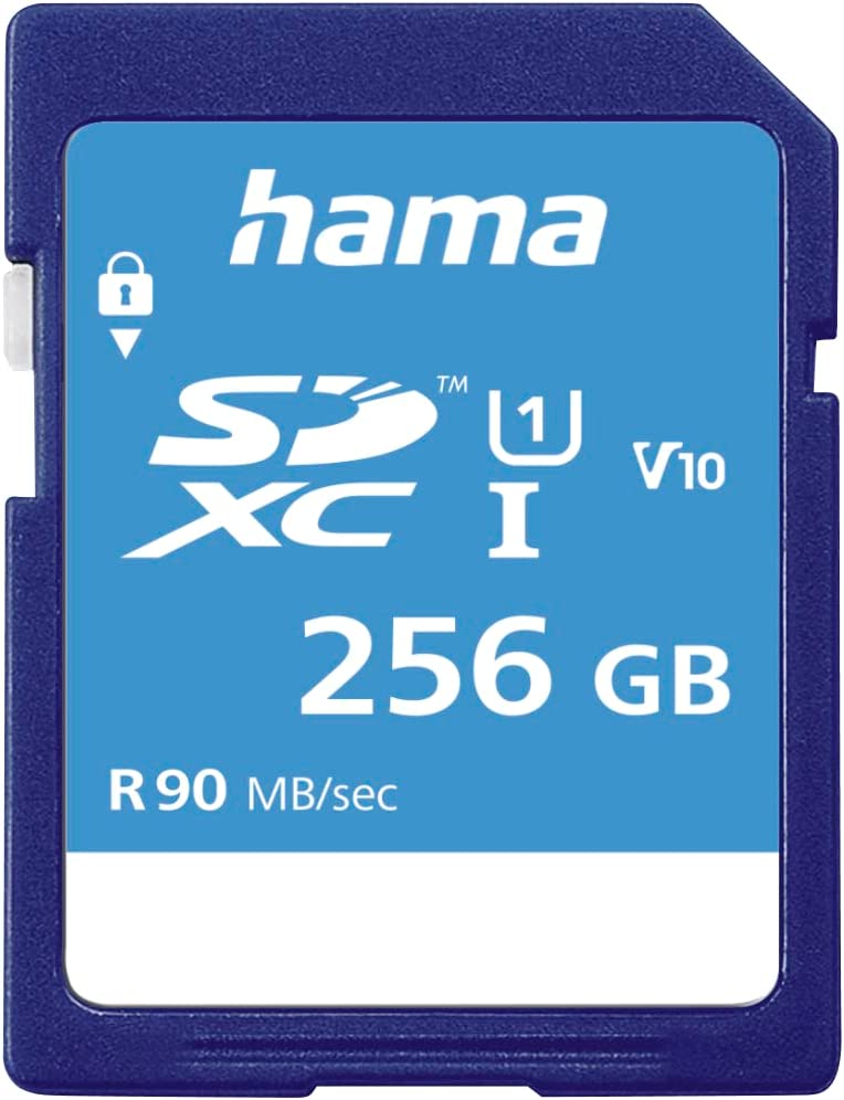 Product Image of HAMA 256GB SD MEMORY CARD 90MB/S