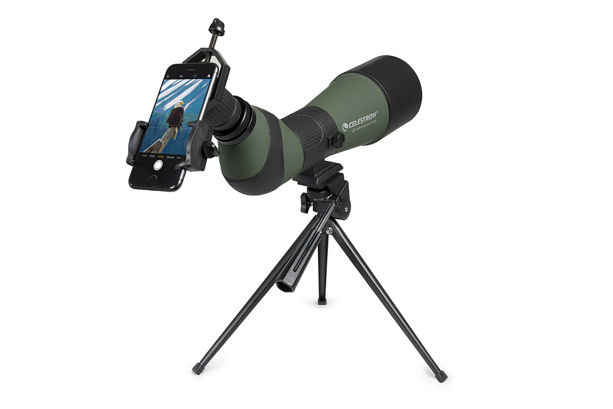 Celestron LandScout 20-60x80 Angled Spotting Scope & Digiscope Kit