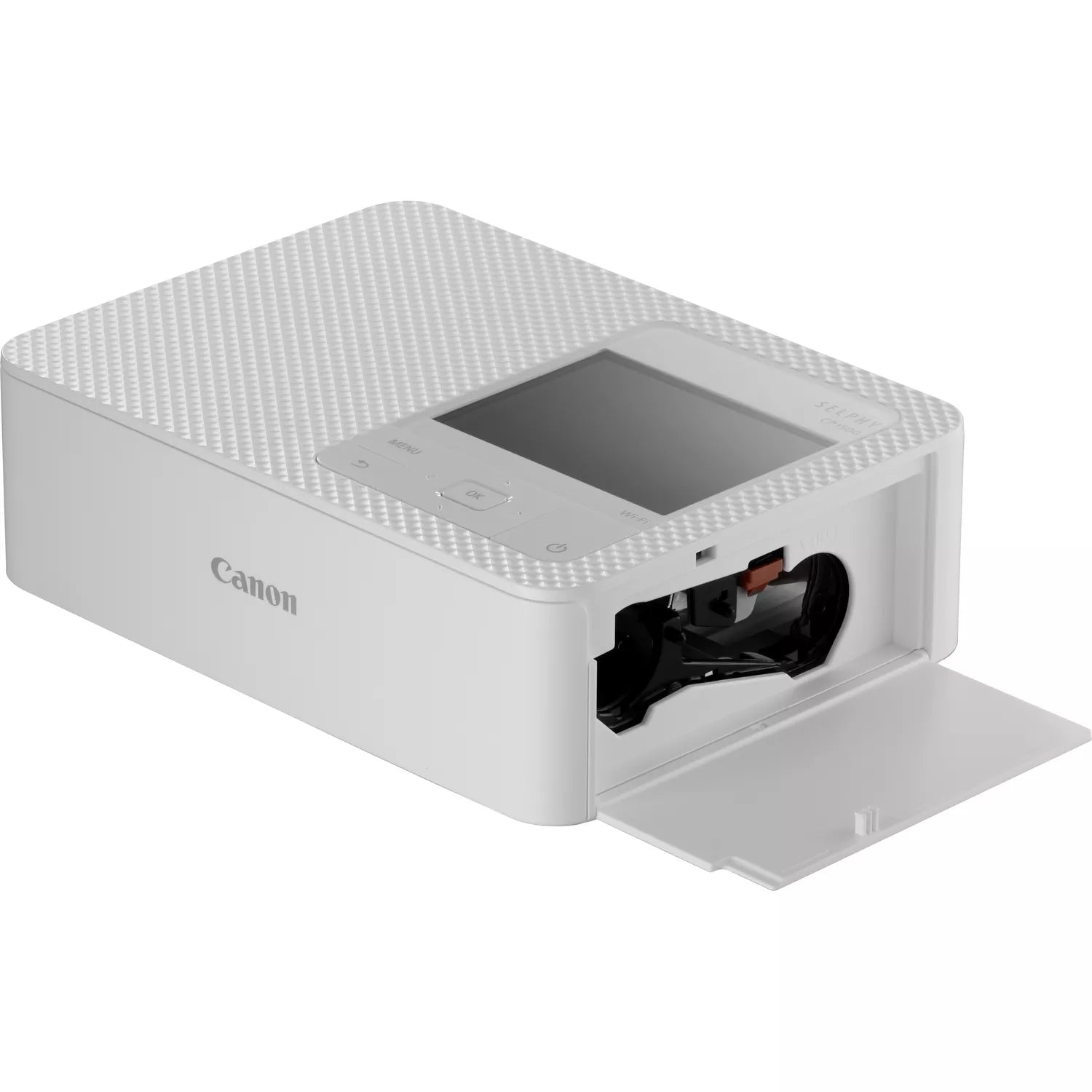 Product Image of Canon SELPHY CP1500 Printer - White - Side Profile