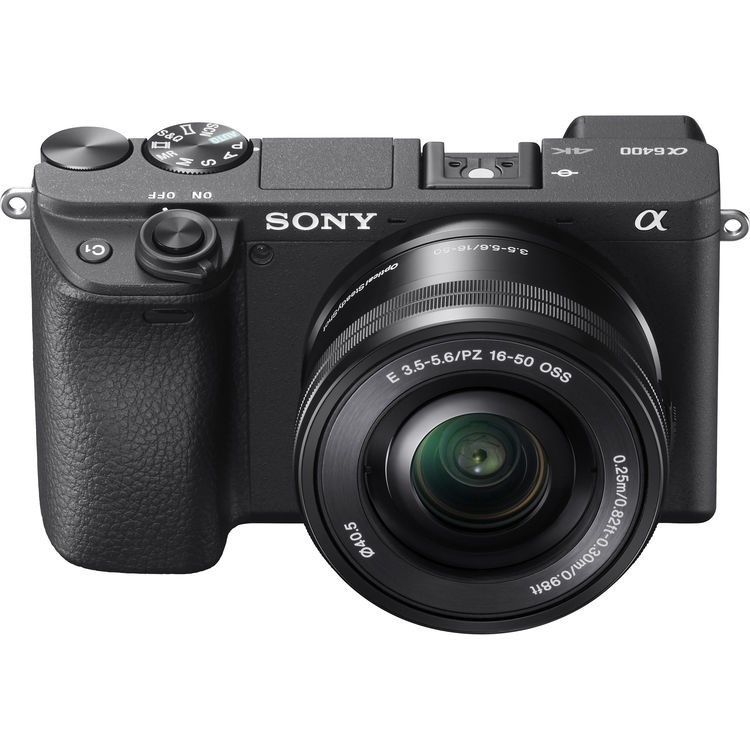 Sony A6400 Mirrorless Digital Camera with 16-50mm Lens