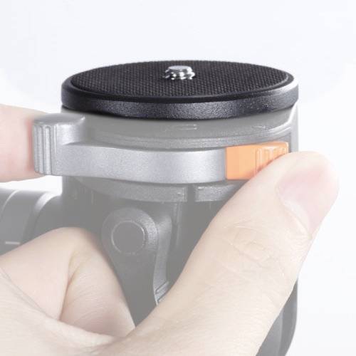 Vanguard QS-65GH Quick Shoe with 1/4" inch Camera Screw