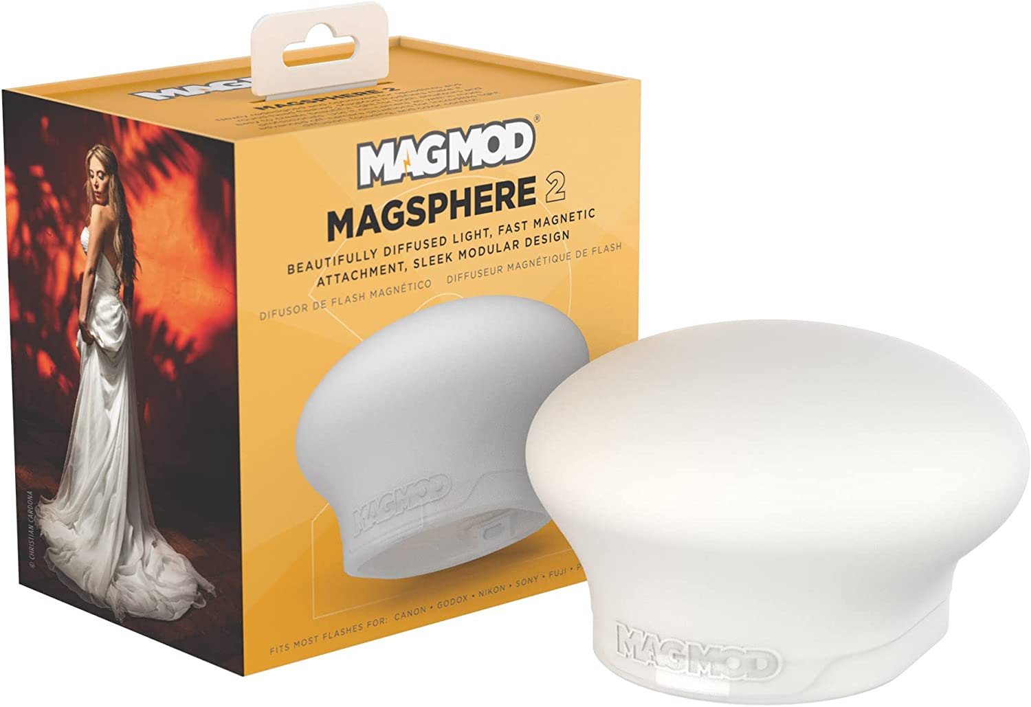 Magmod MagSphere 2 - Soft, Omni-Directional Diffuser