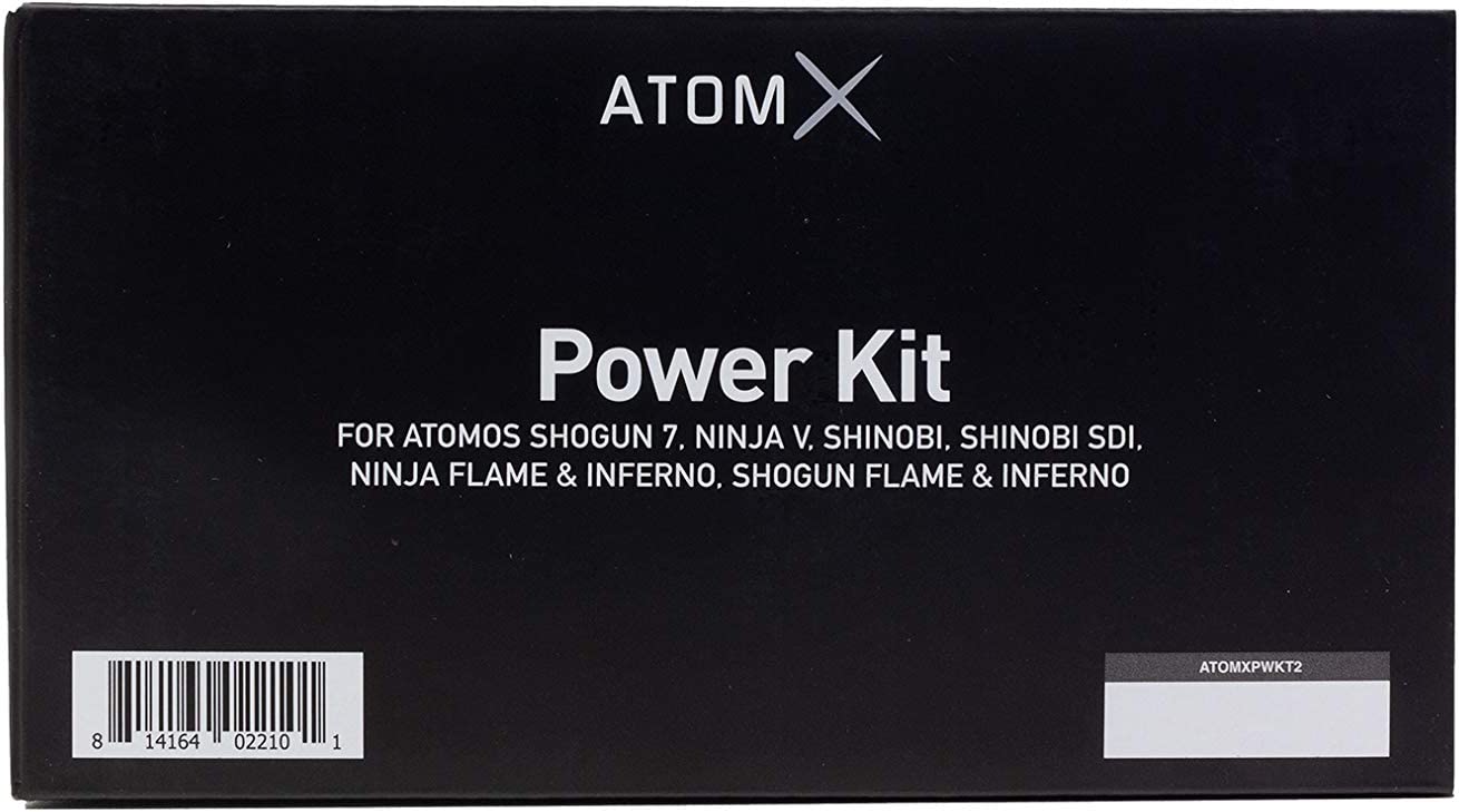 CLEARANCE Atomos AtomX Power Kit 2 for all Atomos 5'' and 7'' recorders/monitors
