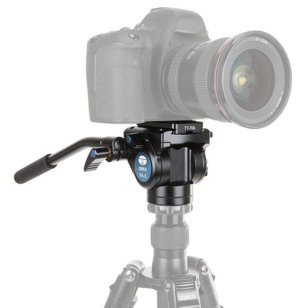SIRUI VA-5 Fluid Video Tilt Head with Quick Release Plate