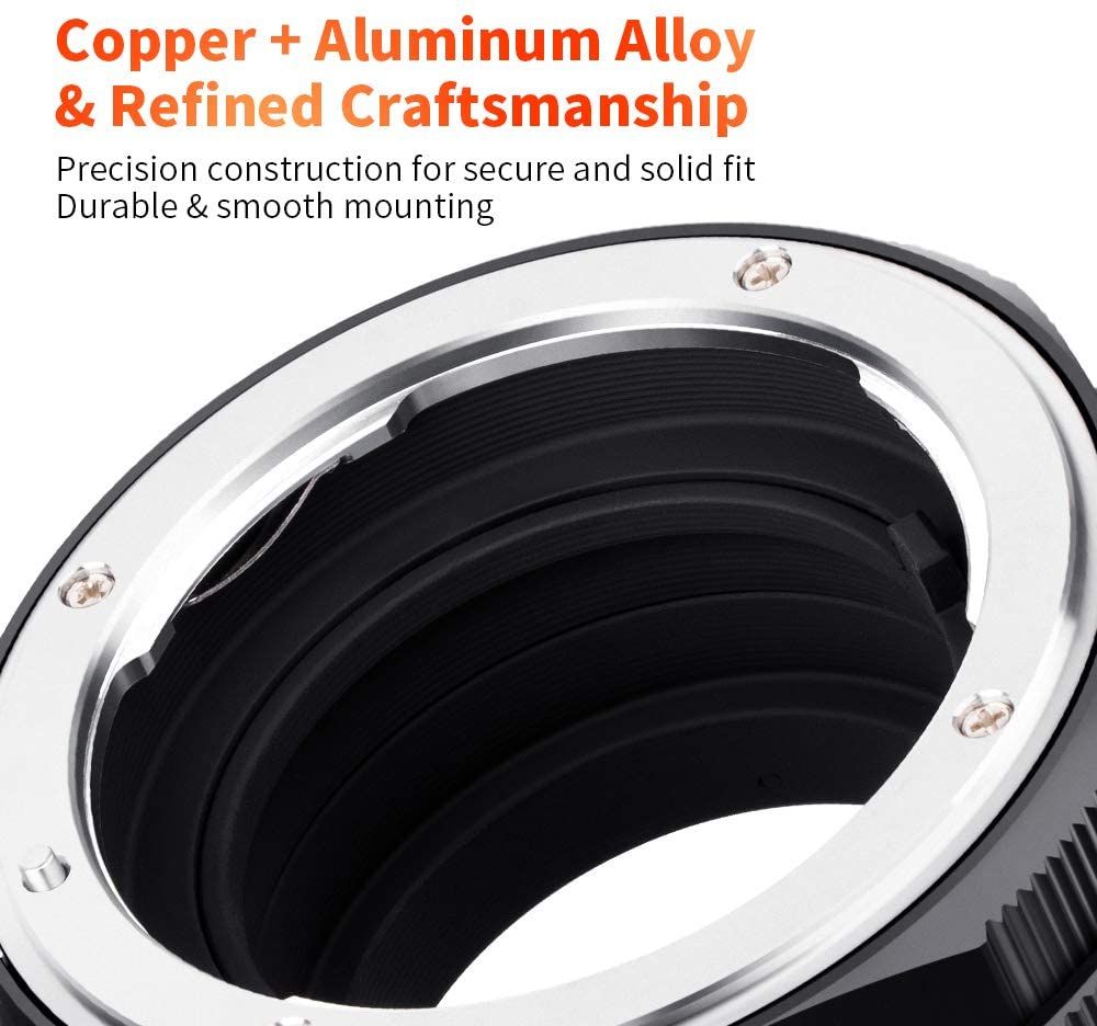 K&F Concept Nikon Nikkor AI/F G-Type Mount Lens to Micro 4/3 MFT Adapter