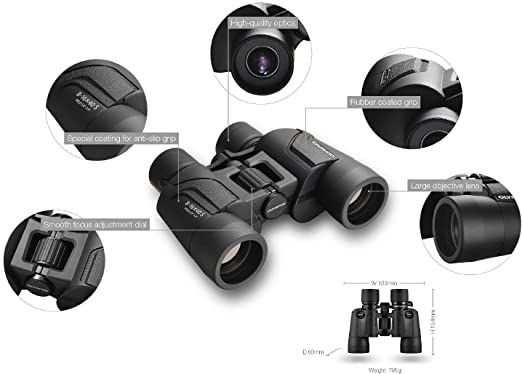 Olympus Binocular 8-16X40S Ideal for Nature Observation, Wildlife, Birdwatching