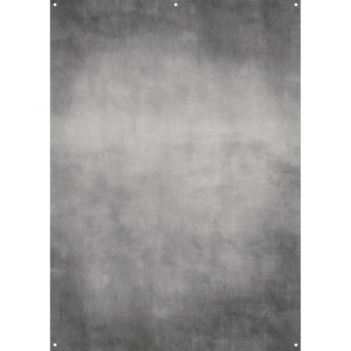 Westcott X-Drop Vinyl Composition Backdrop - Vintage Gray by Glyn Dewis (5' x 7')