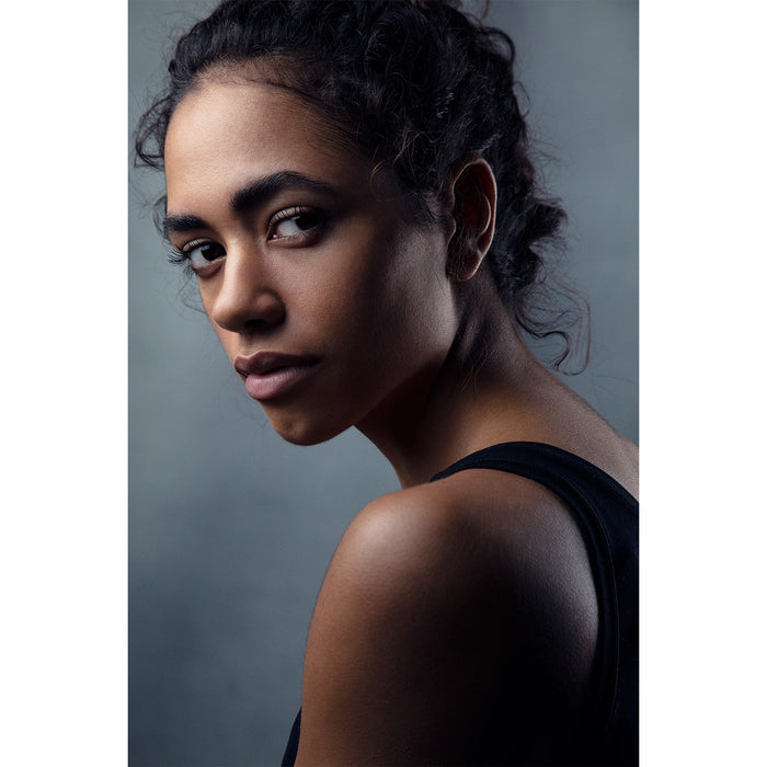 Westcott X-Drop Fabric Backdrop - Vintage Gray by Glyn Dewis (5' x 7')