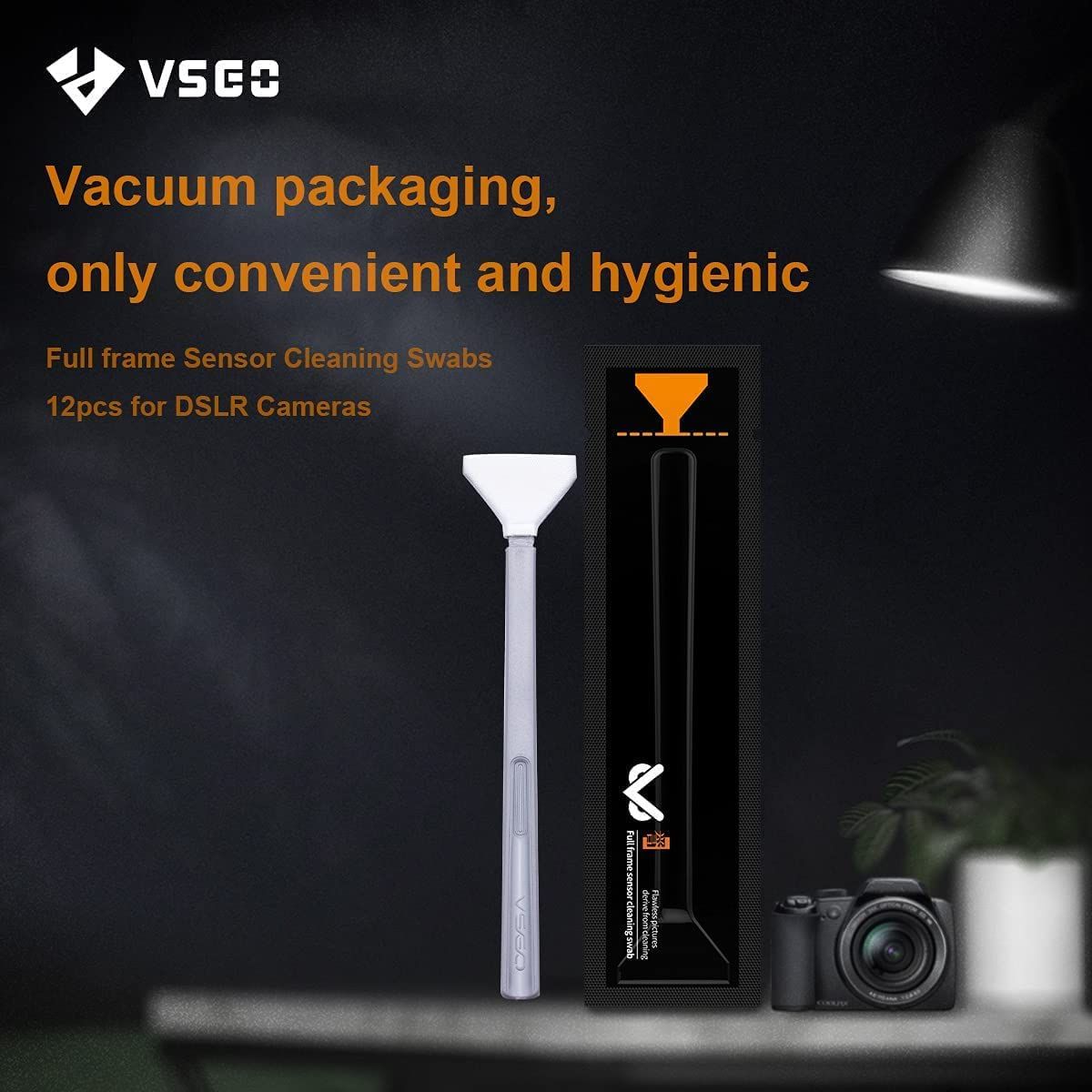 VSGO 24 Pack of Sensor Cleaning Swabs V-S03-E