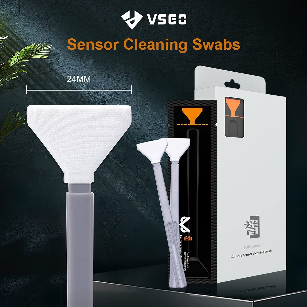 VSGO 24 Pack of Sensor Cleaning Swabs V-S03-E